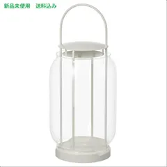 IKEA (イケア) TOFSAND トフサンド ピラーキャンドル用ランタン 室内/屋外用 - ホワイト 44cm 806.196.20のサムネイル
