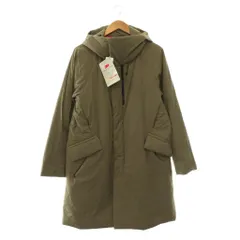 デサント DESCENTE フーデッドスタイリッシュコート アウター 中綿 L グレージュ /NR ■ECD002のサムネイル