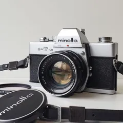 通電・基本動作確認 ミノルタ minolta SR-T101 SRT101 オートロッコール AUTO ROKKOR-PF 55mm f/1.8 前期型 SRマウント オールドレンズ 35mm 一眼レフ フィルムカメラのサムネイル