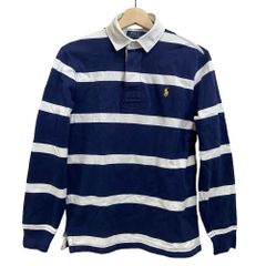 希少】Polo Ralph Lauren ラガーシャツ ポニー刺繍 ボーダー - メルカリ