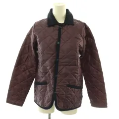 ラベンハム LAVENHAM キルティングジャケット 中綿 ステンカラー アウター EUR46 パープル ネイビー /CX■GY35のサムネイル