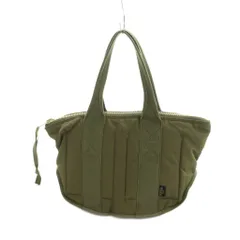 ポーター PORTER 吉田カバン PORTER GIRLのBULB TOTE BAG トートバッグ ハンド ナイロン ロゴ カーキー ■GY18 /MQ