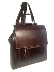 美品】CHET-LEATHER 大人用ランドセル 本革リュック ブラウン - メルカリ