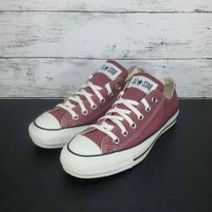 converse ALL STAR PET-CANVAS OX コンバース オールスター オックス ペット キャンバス スニーカー 23.5cm ブラウン 茶 レッド 赤 1SC615 L08848