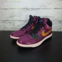NIKE COURT FORCE PREMIUM SNEAKER ナイキ コート フォース ハイカット プレミアム ノンフューチャー 23.5cm パープル 紫 313941-671 L09000