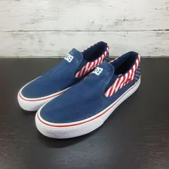 DC Slip-on Shoes ディーシー スリッポン ネイビー 紺 26.0cm ADYS300185 L09066