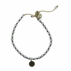 CHAN LUU / チャンルー シードビーズ スターリングシルバー バングル 