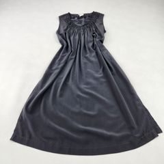 24404✨ドリスヴァンノッテン カシミヤ シルク ノースリーブワンピース