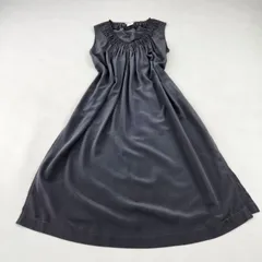 DRIES VAN NOTEN　ワンピース　ドリスヴァンノッテン シルク100% archive ロングワンピース フリル 36サイズ S M相当のサムネイル