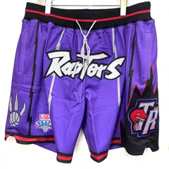 【楠本質店/元住吉】新品　Mitchell & Ness × Just Don NBA Toronto Raptors トロント・ラプターズ ショーツ サイズ：XL バスパン ミッチェル&ネス ジャストドン パープル/ブラック/レッド/シルバー　ハーフパンツのサムネイル