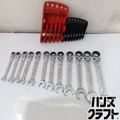 榎*木様 TONE トネ 首振りラチェットめがねレンチ 10本セット 工具セッ 