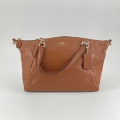 【金土日限定5％OFF】COACH（コーチ）  ケルシー  サッチェル 36675 ハンドバッグ ブラウン