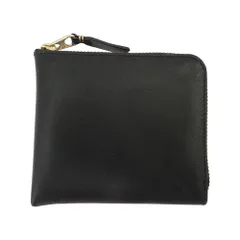 COMME des GARCONS コムデギャルソン SA3100 CDG WALLET Classic Leather Line クラシックレザー L字ファスナー コンパクトウォレット 財布 ブラック系【中古】のサムネイル