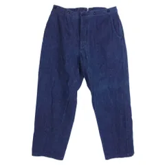 COMOLI コモリ 22SS V01-03002 デニムオーバーパンツ インディゴ インディゴブルー系 3【中古】
