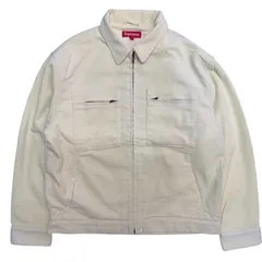 【新古品】サイズ【S】シュプリーム Supreme 21AW／ Corduroy Zip Jacket Pale Yellow ／コーデュロイジップジャケット　8065000234307のサムネイル