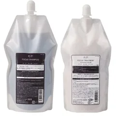 【詰替セット】サンコール R-21 フォーカス シャンプー 700mL +  トリートメント 700gのサムネイル
