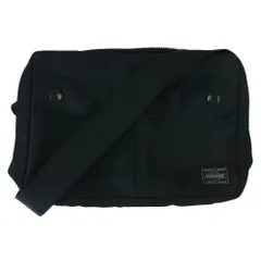 PORTER ポーター ILS L-fine エルファイン 2層式 ショルダーバッグ 日本製 ブラック系【極上美品】【中古】