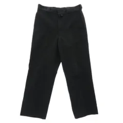 COMOLI コモリ 24SS Z01-03017 ポストワークツイルパンツ ブラック系 2【中古】のサムネイル