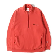 monkey time モンキー タイム スウェット レッド サイズ:L | Champion Reverse Weave ハーフジップ スウェットシャツ | REVERSE WEAVE HALF ZIP | トップス トレーナー コラボ【メンズ】【中古】のサムネイル