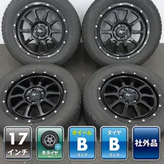 デリカD5 アウトランダー 等に 4本 NITRO POWER M10 PERSHING 17インチ 7J +42 5H 114.3 スタッドレス YOKOHAMA ice GUARD IG50+ 225/60R17のサムネイル