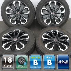 スバル レガシィ アウトバック BT5 BS9 等に 4本 社外 18インチ 7J +55 5H 114.3 スタッドレス DUNLOP WINTER MAXX SJ8+ 2023年 225/60R18のサムネイル