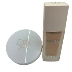 186005 Dior ディオール ファンデーション Dior Skin FOREVER リキッド＆コンパクト ２点まとめ売り