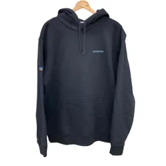 186005 現状品 patagonia パタゴニア パーカー　フード付き　メンズL　レディースXL　 ブラック ユニセックス