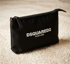 DSQUARED2 ICONロゴ ショルダーバッグ ポシェット ボトルホルダー黒