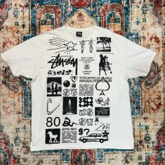 早い者勝ち！レア非売品 Stussy コラージュポスター モノクロ - メルカリ
