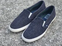 VANS ヘリンボーン スリッポン スニーカー 245mmのサムネイル