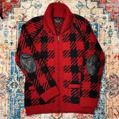 XL 08AW NUMBER(N)INE（ナンバーナイン） ショールカラー ウール カウチンのサムネイル
