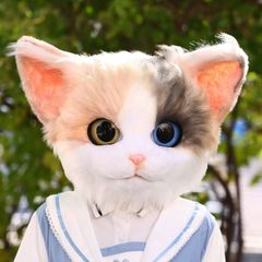 k*n様 コスプレ アニメヘッド 全頭面 着ぐるみマスク作製セット初音