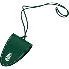 GOYARD ゴヤール クロ ユニバーサル バッグチャーム レザー ブラウン