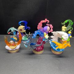 ポケモン フィギュア ゲンガーピクシー合体、ブラックリザードン 2体