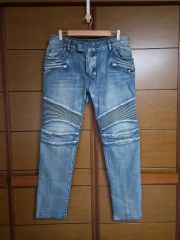 BALMAIN（バルマン） ダメージジーンズサイズ28 芸能人多数着用 - メルカリ