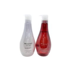 [세트] 선콜 민트 벨 스파클 핑크 샴푸 550ml 쿨 스파 컨디셔너 550ml 냉감 샴푸 쿨 샴푸 시원한 느낌 두피 냄새 여름 여름용 쿨 맨즈 파사 붙어 모모 잎 추출물 보습 민트