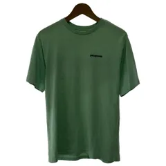 【中古】　patagonia　Tシャツ　半袖　カットソー　トップス　クルーネック　ロゴT　ブランドロゴ　両面プリント　アウトドア　古着　/1150