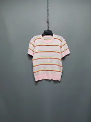 COLOR ボーダー柄 ニット