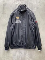 le coq sportif golf ルコックスポルティフゴルフ 袖着脱可能 ゴルフ 2WAY ウインドブレーカー ブルゾン sizeM/ブラック ■◇ メンズ