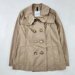 MONCLER　トレンチコート　モンクレール 超希少レリアン ロゴ ドローコード vintage サイズ1 S M相当のサムネイル