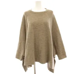 コグ ザ ビッグスモーク COGTHEBIGSMOKE MEGA CREW NECK TOP スウェット トレーナー 長袖 ウール ドルマンスリーブ ベージュ 5102-262-435-1 /HNのサムネイル