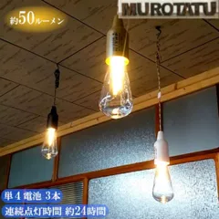 ハングランプ  [タイプワン]  (サンドベージュ) / POST GENERAL ライト 吊り下げ 電球 割れにくい HANGLAMP TYPE1 引き紐式 単4電池3本付属 ポリカーボネート TIME OF NEED ポストジェネラルのサムネイル
