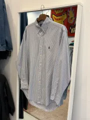 00s Polo RL ポロラルフローレン YARMOUTH ストライプ シャツ