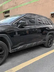 20-23年 RAV4専用門板装飾パーツ｜アヤシルバー?マットブラック?カーボン柄｜内装ドレスアップ｜簡単取り付け｜RAV4用オプション F