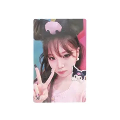 LESSERAFIM チェウォン DIFFERENT 初回限定 マイメロディ&クロミ盤 封入 トレカ フォト カード クロミ メロクロ盤 kim chaewon ルセラフィム