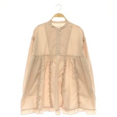 新品 】 タグ付 SONO フリルフルチュニックプルオーバー ブラウス
