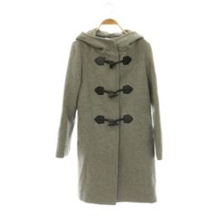 極美品 エムプルミエ 2WAYリアルダウンコート ハイネック ダーク 
