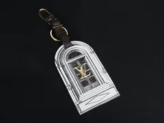 ■新品同様■ LOUIS VUITTON ルイヴィトン MP3204 モノグラム ポルト クレ タグ アーキテチュラ バッグチャーム ブラウン系 HA6369のサムネイル