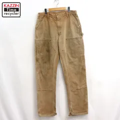 00s USA製 Carhartt ダブルニー ダック ペインターパンツ メンズ 表記34×34サイズのサムネイル