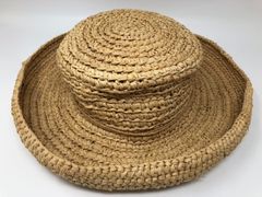 タグ付未使用】KIJIMA TAKAYUKI ラフィアハット麦わら帽子サイズ1